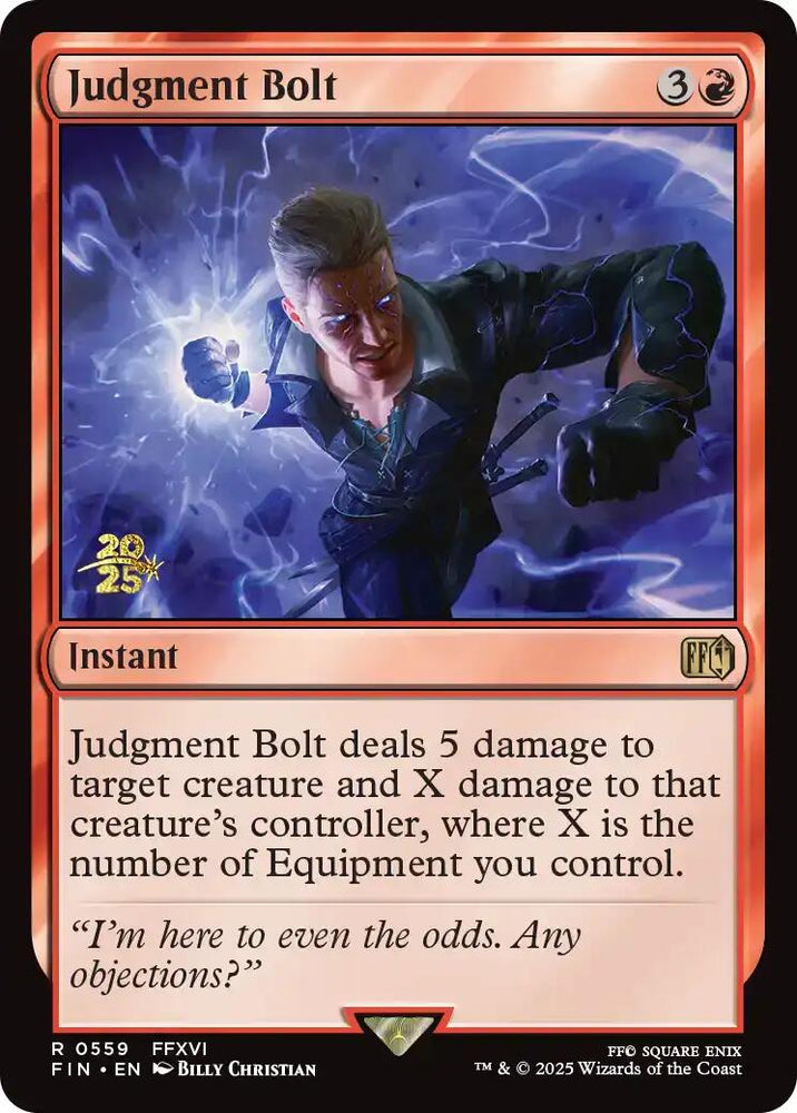 Judgment Bolt [FINAL FANTASY Prerelease Promo]