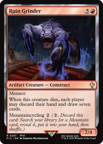 Ruin Grinder (Surge Foil) [FINAL FANTASY Commander]