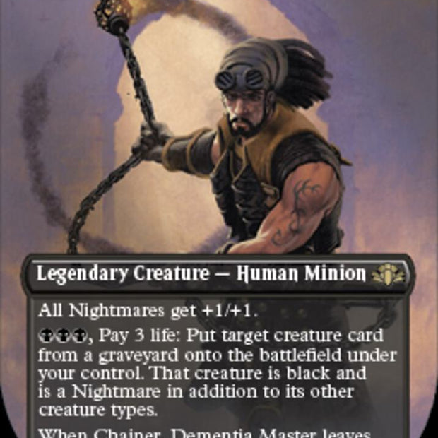 Chainer, Dementia Master 424 (Dominaria Remastered)  - Borderless