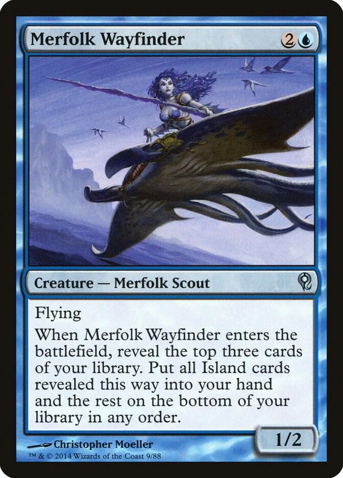 Merfolk Wayfinder 9/88 (Duel Decks: Jace vs. Vraska) 