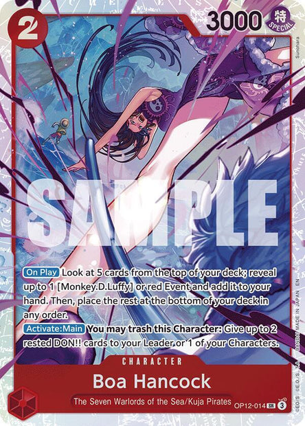 Boa Hancock OP12-014 (Legacy of the Master)  - Foil