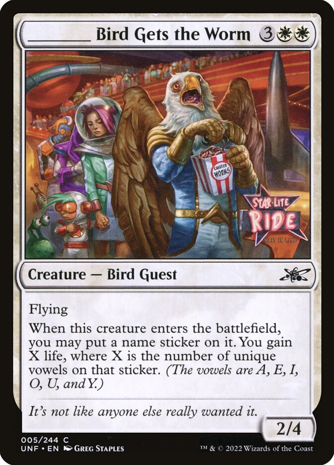 _____ Bird Gets the Worm 5/244 (Unfinity) 