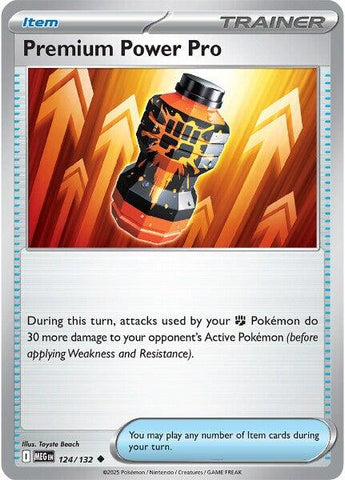 Premium Power Pro (124/132) [Mega Evolution: Base Set]