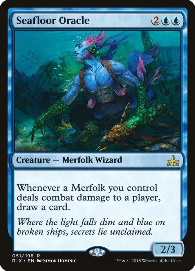 Seafloor Oracle 51/196 (Rivals of Ixalan)  - Foil