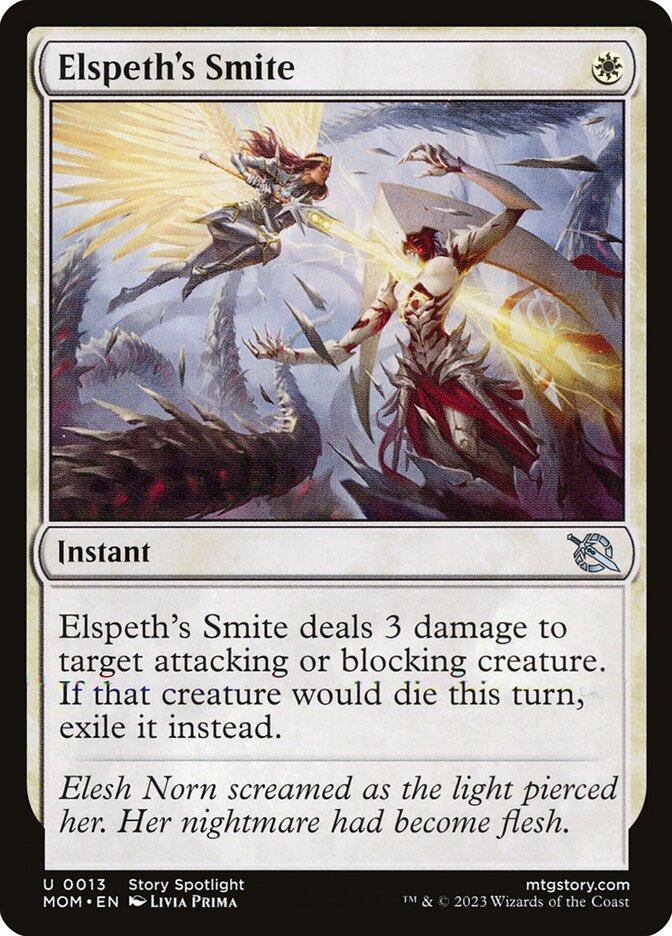Elspeth's Smite 13 (March of the Machine) 