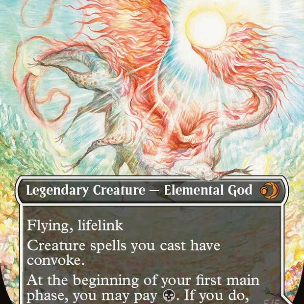 Eirdu, Carrier of Dawn // Isilu, Carrier of Twilight 286/273 (Lorwyn Eclipsed)  - Borderless Foil