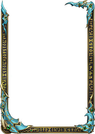 Mana Moon - Magician Border Oversleeves (70ct - Fits over JP Sleeves)