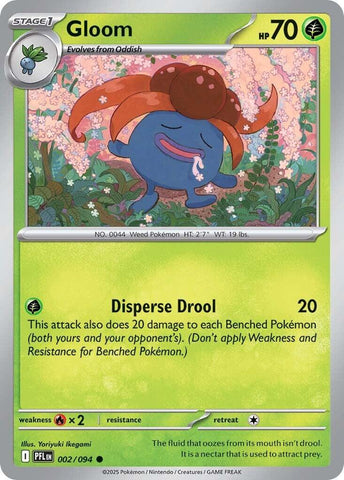 Gloom (002/094) [Mega Evolution: Phantasmal Flames]