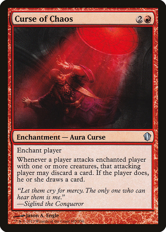 Curse of Chaos 105/356 (Commander 2013) 