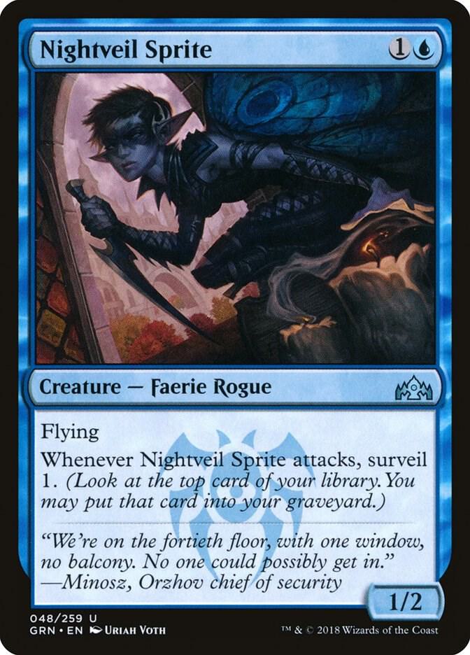 Nightveil Sprite 48/259 (Guilds of Ravnica) 