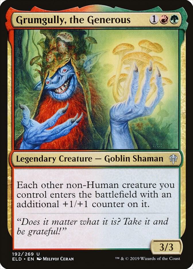 Grumgully, the Generous 192/269 (Throne of Eldraine) 