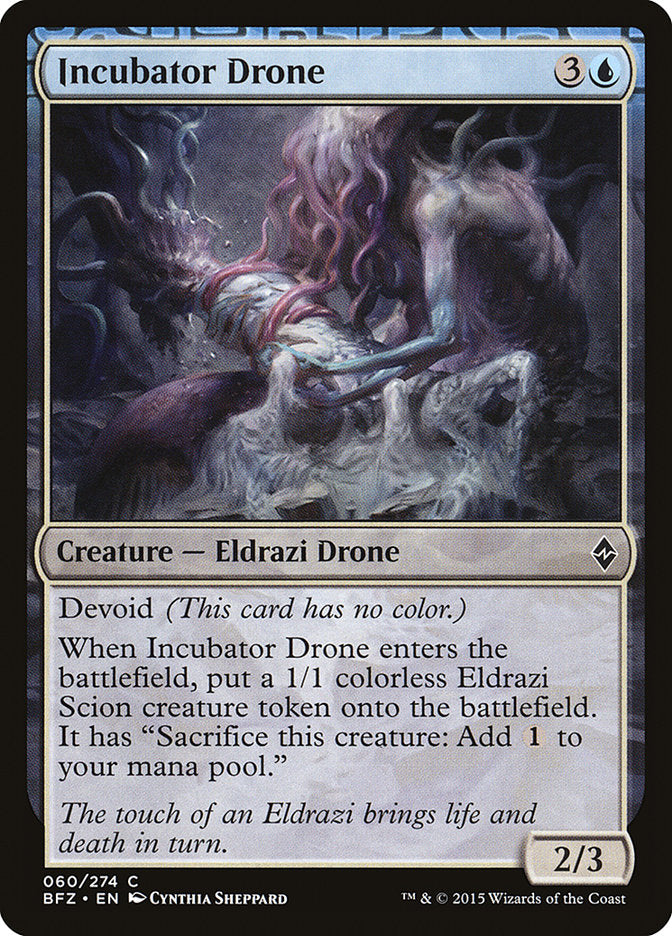 Incubator Drone 60/274 (Battle for Zendikar) 