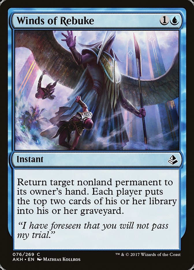 Winds of Rebuke 76/269 (Amonkhet) 