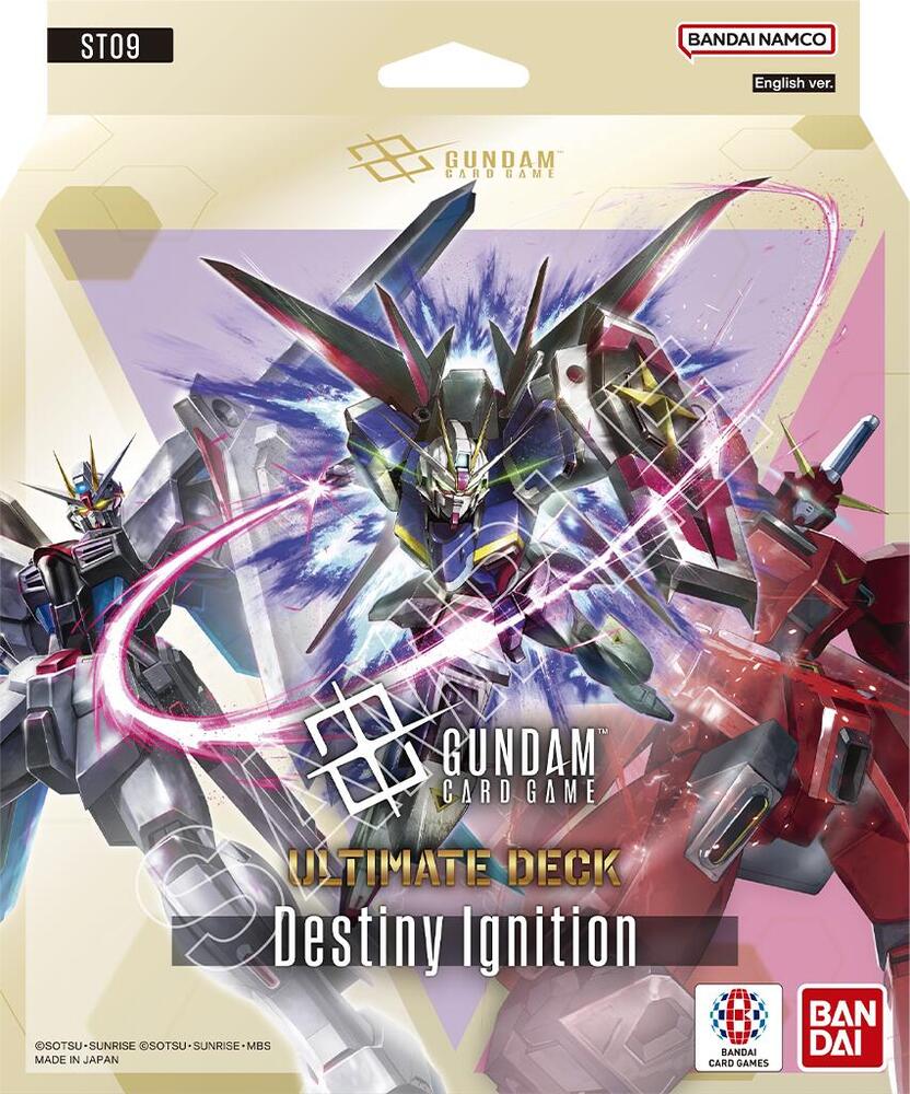 Gundam Card Game: Ultimate Deck Display – Destiny Ignition [ST09]