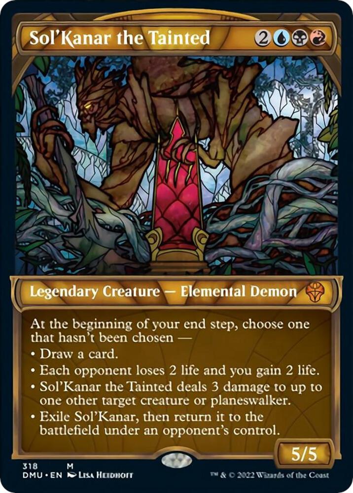 SolKanar the Tainted Showcase 318/281 (Dominaria United)  - Foil