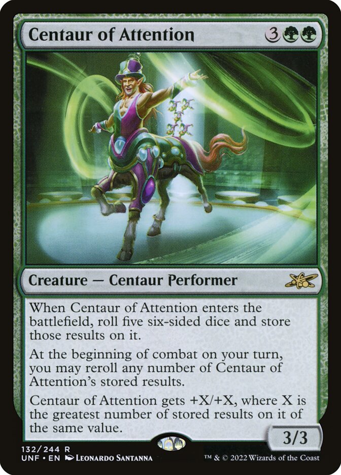 Centaur of Attention 132/244 (Unfinity) 