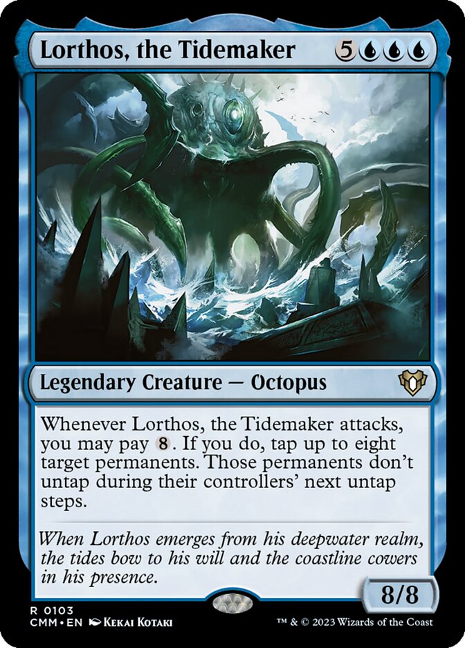 Lorthos, the Tidemaker 103/451 (Commander Masters) 