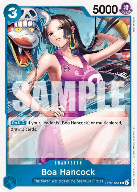 Boa Hancock OP13-051 (Carrying On His Will)  - Foil