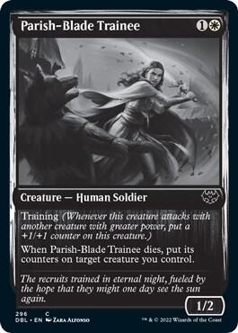 Parish Blade Trainee 296/534 (Innistrad: Double Feature) 