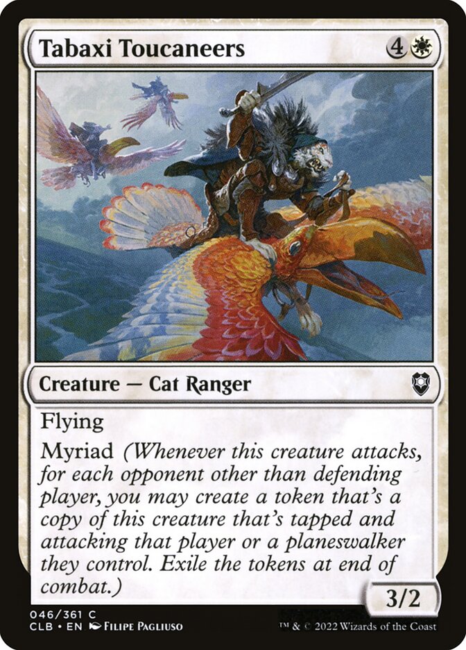 Tabaxi Toucaneers 46 (Commander Legends: Battle for Baldur's Gate) 