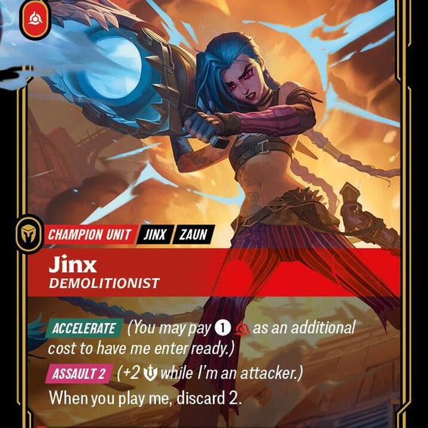 Jinx Demolitionist (Origins)  - Foil