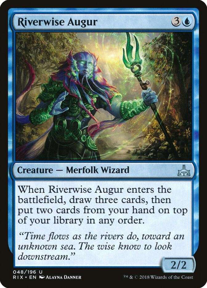 Riverwise Augur 48/196 (Rivals of Ixalan) 