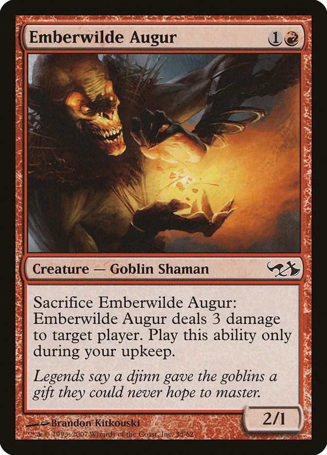 Emberwilde Augur 35/62 (Duel Decks: Elves vs. Goblins) 