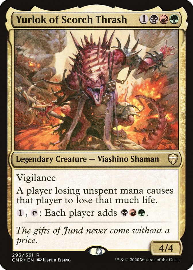 Yurlok of Scorch Thrash 293/361 (Commander Legends) 