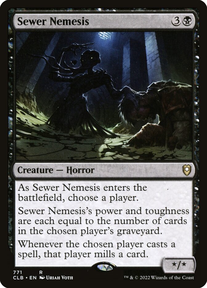 Sewer Nemesis 771/361 (Commander Legends: Battle for Baldur's Gate) 