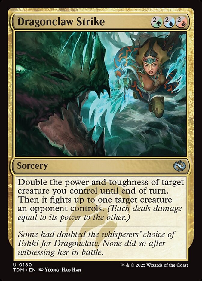 Dragonclaw Strike 180/291 (Tarkir: Dragonstorm) 