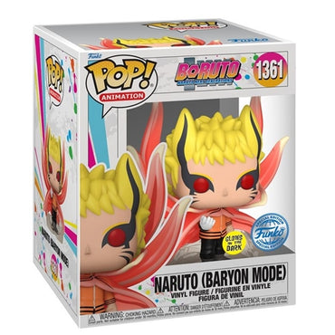 Boruto - Naruto Baryon Mode Glow 6" US Exclusive Pop! Vinyl