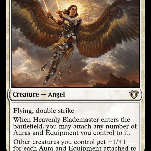 Heavenly Blademaster 28/451 (Commander Masters) 