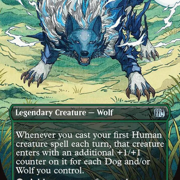Torgal, A Fine Hound 345 (FINAL FANTASY)  - Borderless Foil
