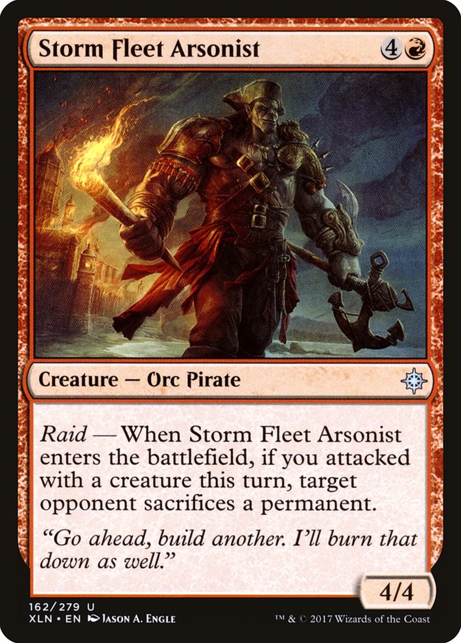 Storm Fleet Arsonist 162/279 (Ixalan) 