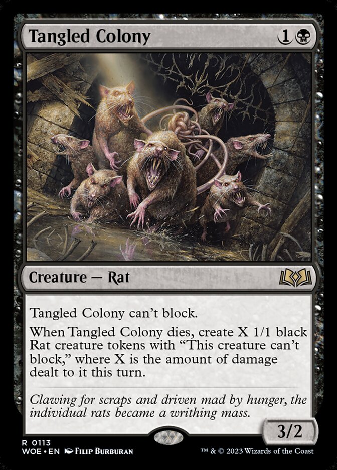 Tangled Colony 113 (Wilds of Eldraine) 