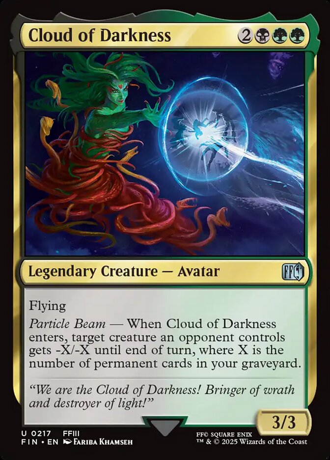 Cloud of Darkness 217/309 (FINAL FANTASY)  - Foil