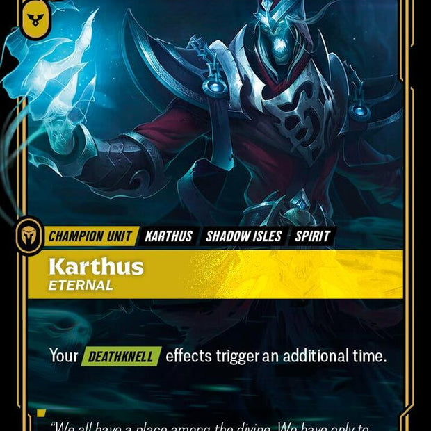 Karthus - Eternal 236/298 (Origins)  - Foil