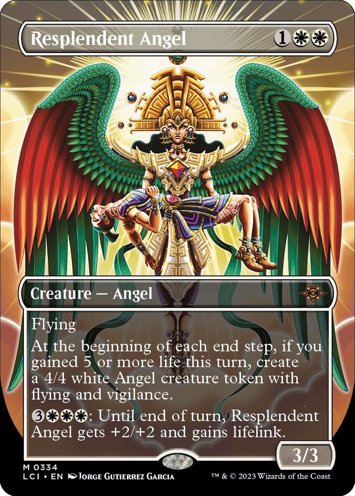 Resplendent Angel 334/291 (The Lost Caverns of Ixalan)  - Borderless