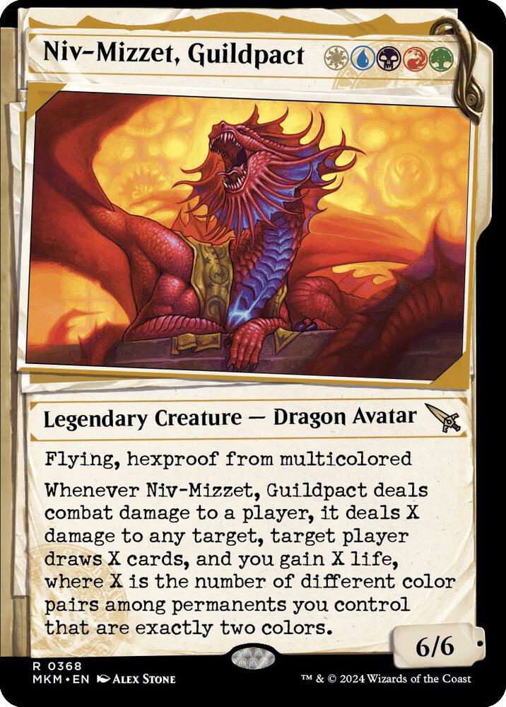 Niv-Mizzet, Guildpact 368 (Murders at Karlov Manor) 