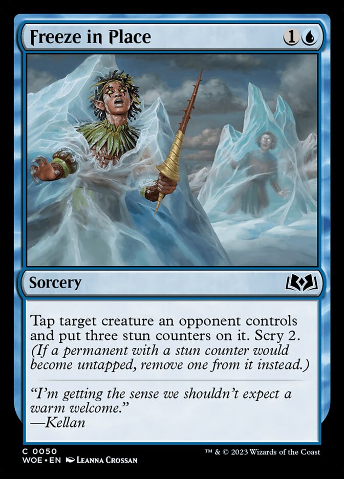 Freeze in Place 50/276 (Wilds of Eldraine) 