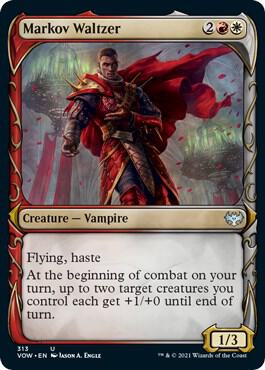 Markov Waltzer Showcase 313/277 (Innistrad: Crimson Vow)  - Foil