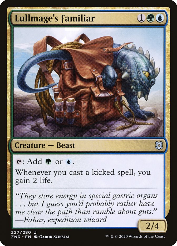 Lullmage's Familiar 227/280 (Zendikar Rising) 