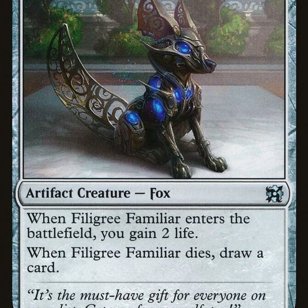 Filigree Familiar 53/76 (Duel Decks: Elves vs. Inventors) 