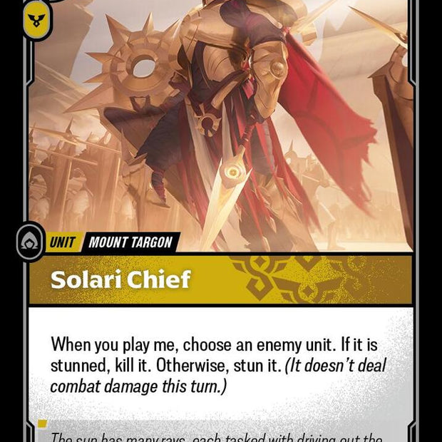 Solari Chief 225/298 (Origins) 