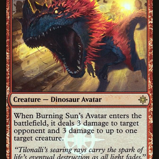 Burning Sun's Avatar 135/279 (Buy-A-Box Promos)  - Foil