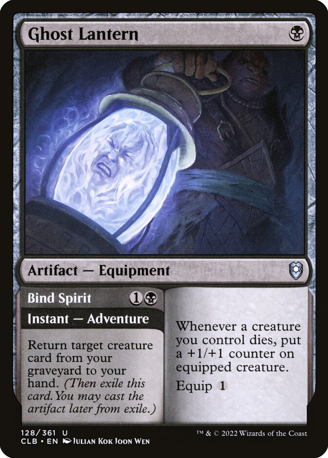Ghost Lantern 128 (Commander Legends: Battle for Baldur's Gate) 