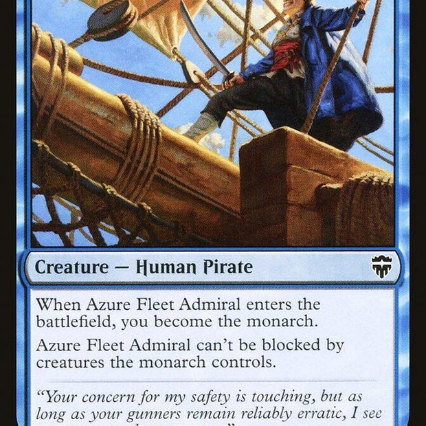 Azure Fleet Admiral (Commander Legends) 
