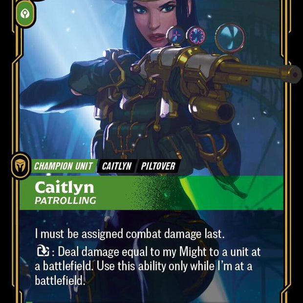 Caitlyn - Patrolling 068/298 (Origins)  - Foil
