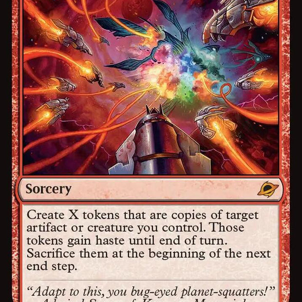 Devastating Onslaught 132 (Edge of Eternities)  - Foil