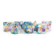 Fanroll: 16mm Resin Polyhedral Dice Set: Unicorn Fancy Fae